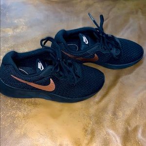 Nike Black and Brown Athletic Shoes